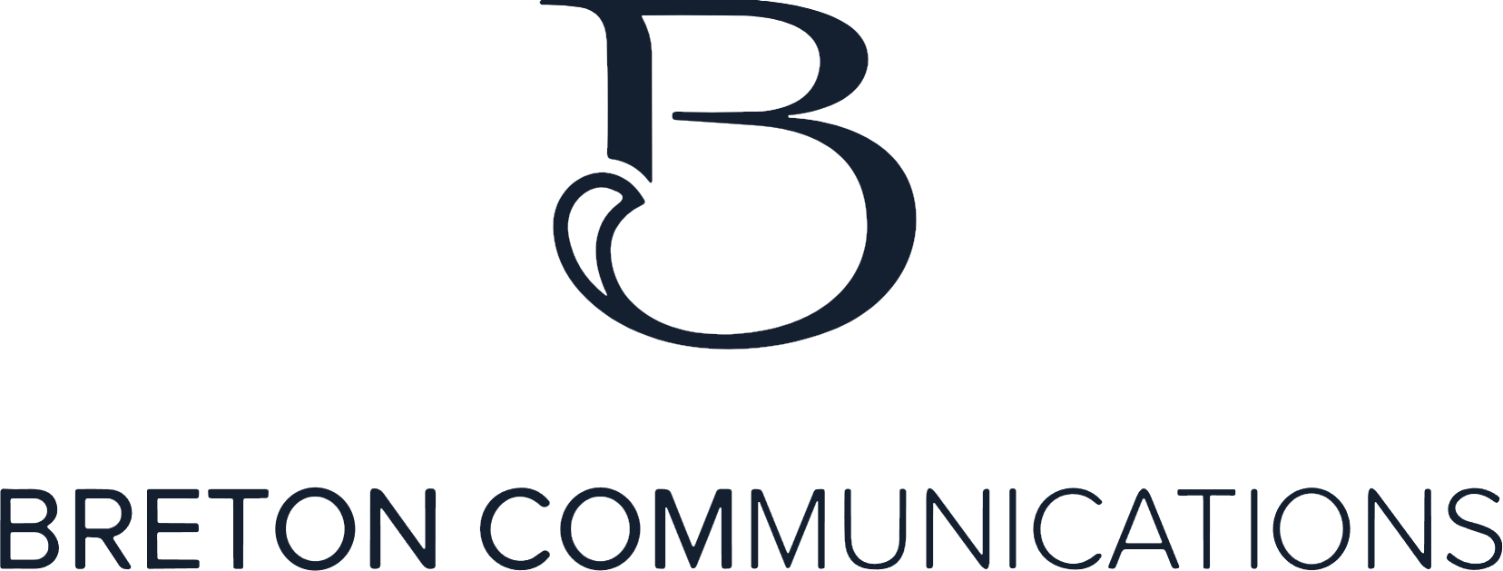 Breton Communications Light Logo