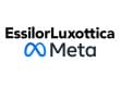 EssilorLuxottica and Meta logos