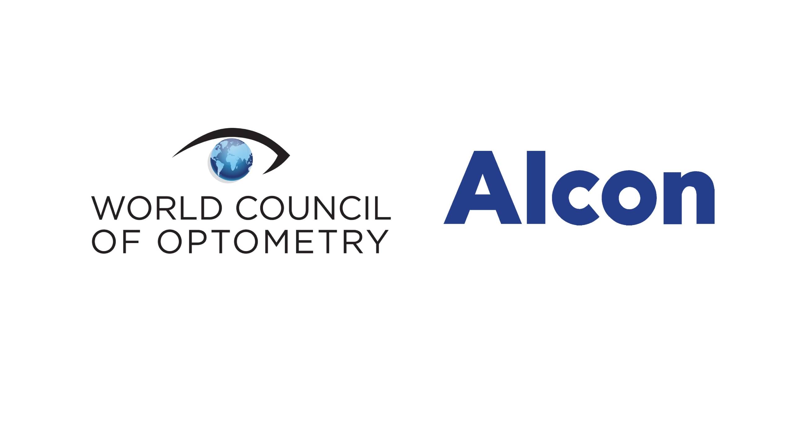 Logos of WCO and Alcon