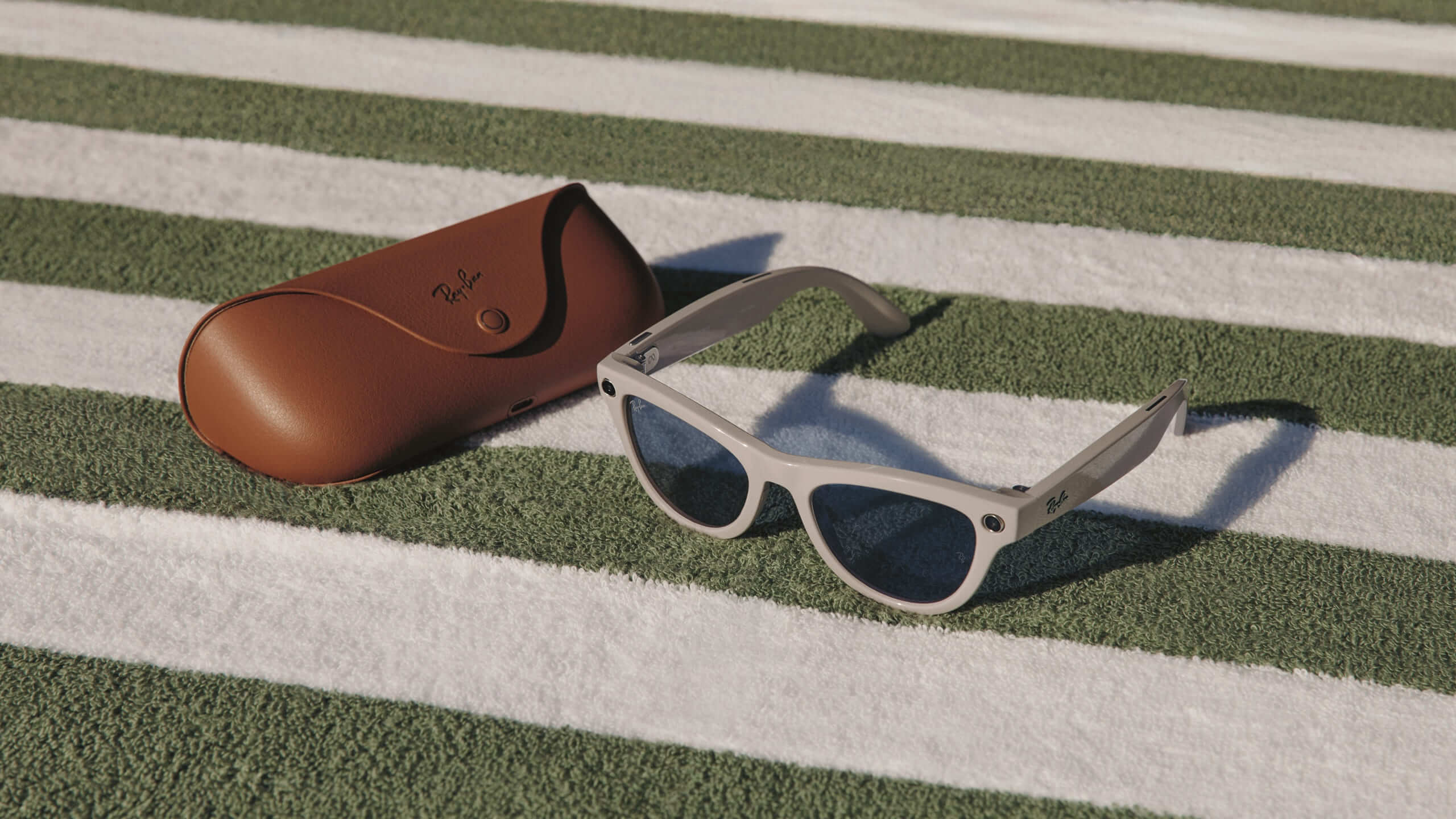 Photo de lunettes Ray-Ban Meta avec etui