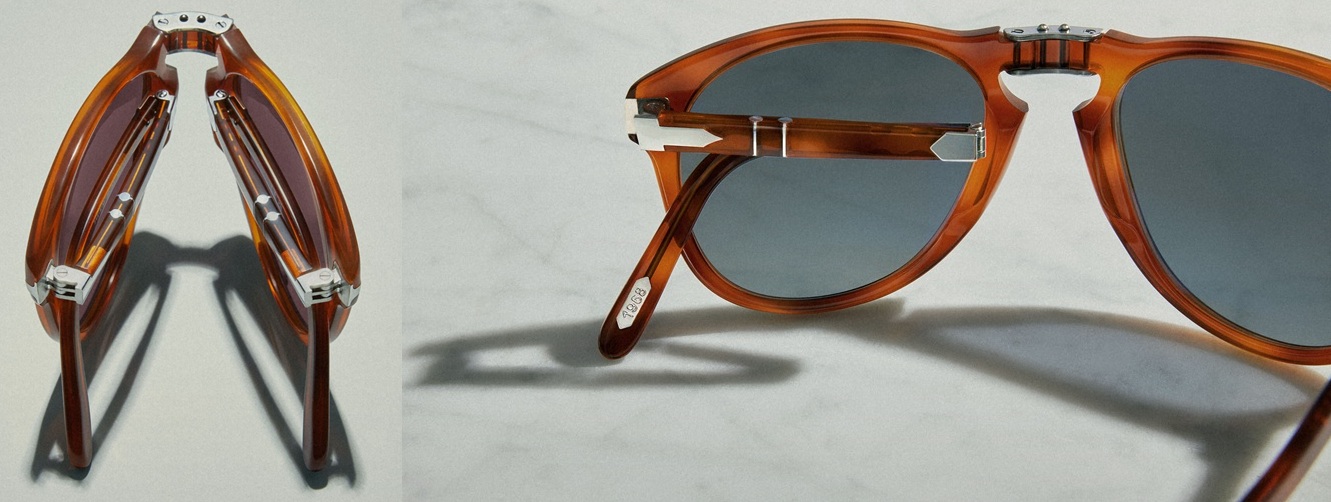 Image of persol sunglasses folded