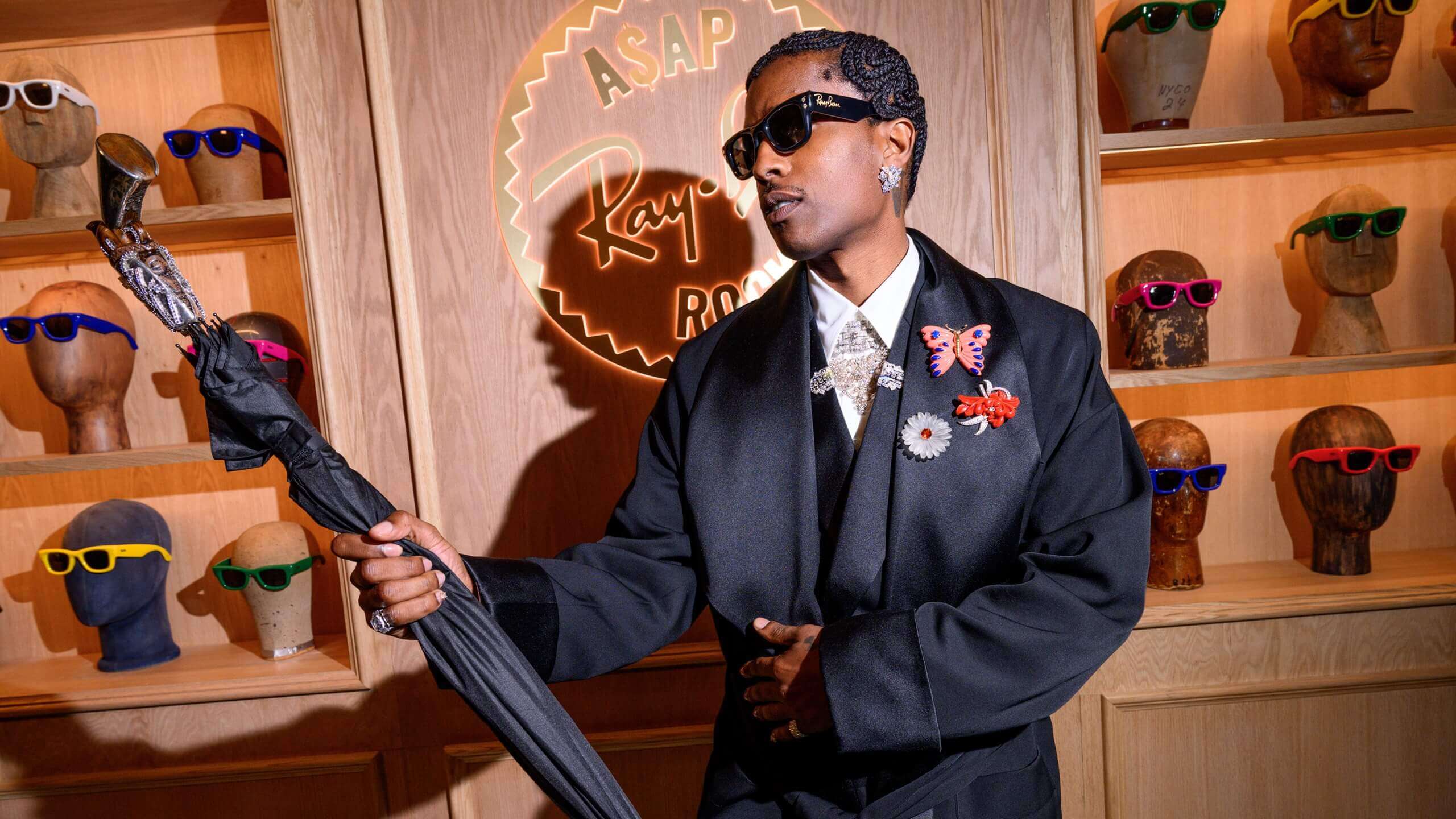 Photo of A$AP Rocky at Met Gala After After Party