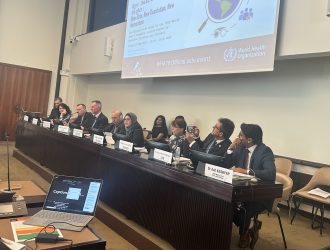 Image de l'évènement de l'Assemblée mondiale de la santé sur le thème "La santé oculaire à l'horizon 2030 : Nouvelles données, nouvelle résolution, nouvel élan", organisé conjointement par l'IAPB, le Paraguay, la Slovaquie, la Malaisie et le CBM.
