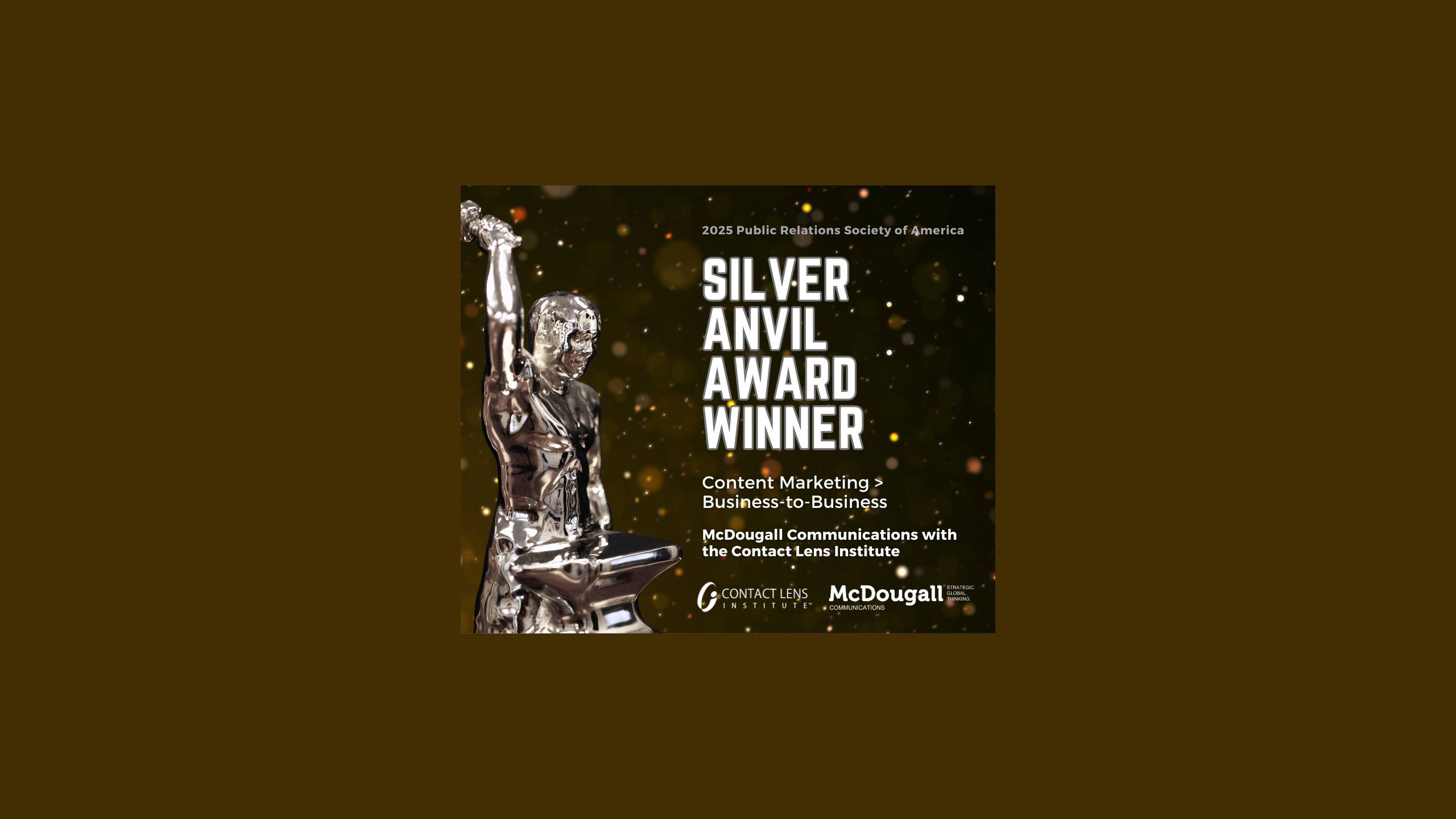 Main article image: Image of Silver Anvil award trophee