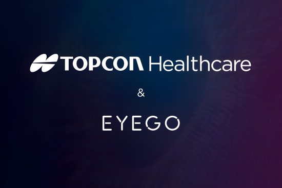 Image principale : logo topcon et eyego