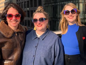 Photo de Marianne Dezes, Jessica Poundstone et Claire Ferreira