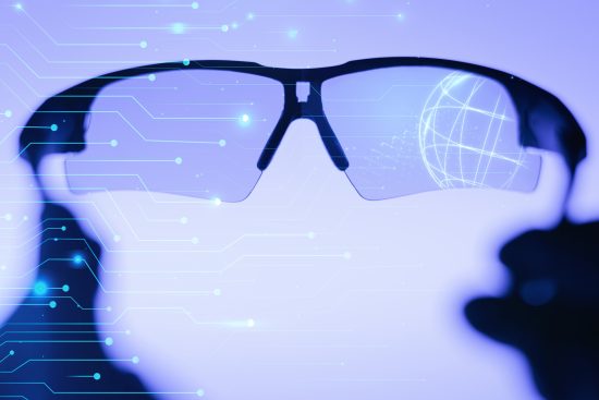 Main article image: image of futuristic eyewear