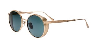 Image de lunettes de soleil model : LINDA FARROW CONOR - LIGHT GOLD DEEP GREEN