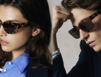 Main article image: image of a male and femal models wearing GANT sunglasses