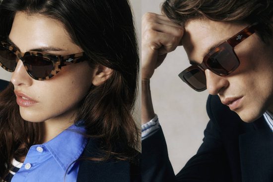 Main article image: image of a male and femal models wearing GANT sunglasses