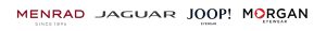 Image of a compilation of logos - Logos of : Menrad, Jaguar, JOOP! and Morgan