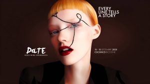 Main article image: image of a female model and DaTE Logo