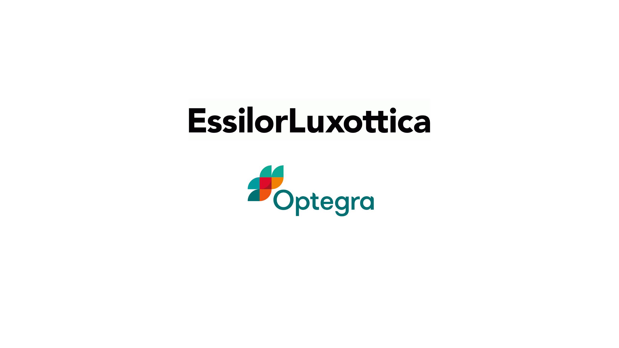 Image principale de l'article : Logo d'EssilorLuxottica et d'Optegra