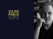 Olivier Lapidus, black and white portrait photo showing him in contemplative pose with hand near his chin, alongside SILMO Paris event branding displaying dates 26>29 SEPT 25 at Paris Nord Villepinte