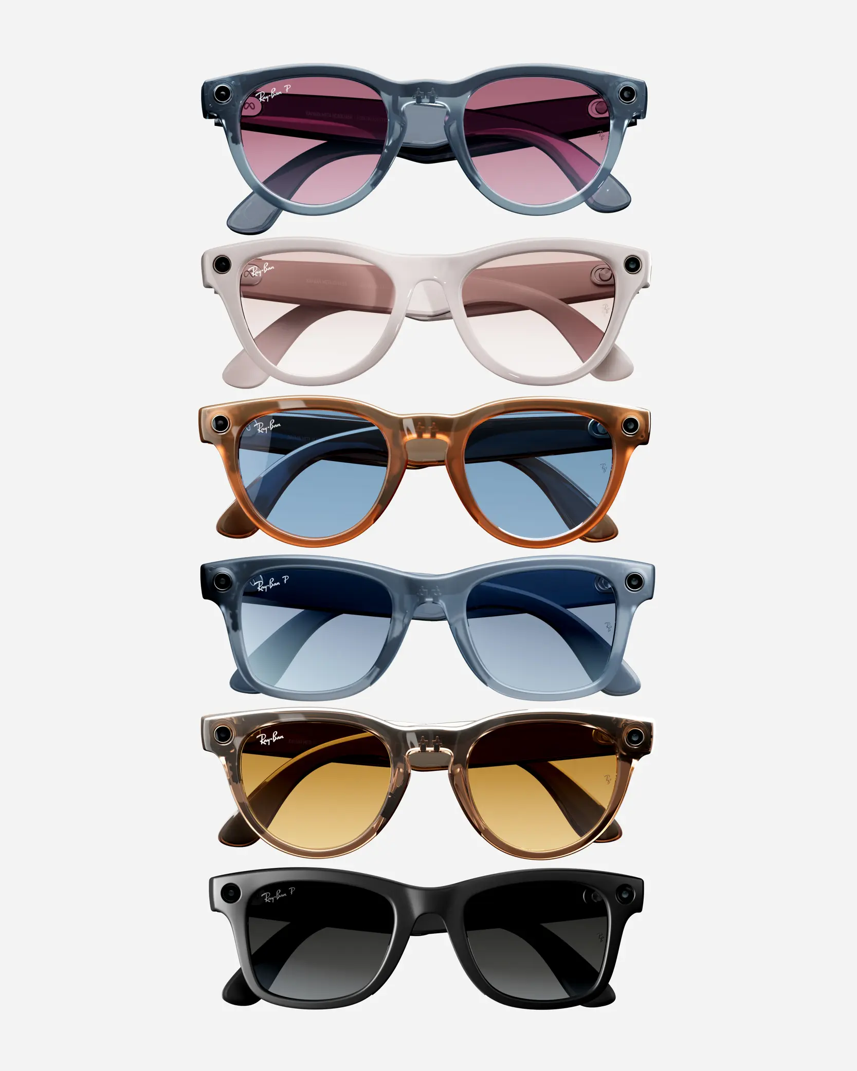 Collection de lunettes Ray-Ban Meta
