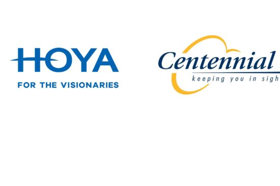 Hoya and Centennial logos with tagline 'keeping you in sight