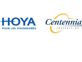 Logos Hoya et Centennial avec la devise 'toujours en vue