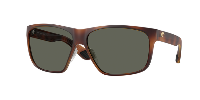 Costa Trades sunglasses in tortoiseshell frame with green polarized lenses