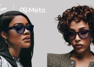 Doja Cat et Teyana Taylor portant les lunettes intelligentes Ray-Ban Meta pour la campagne You Ain't Seen Nothin' Yet