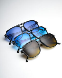 Kador sunglasses featuring Mazzucchelli acetate frames in multiple designs