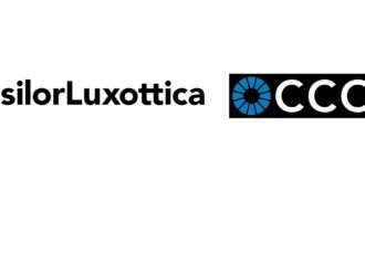 Logos d'EssilorLuxottica et Collaborative Community on Ophthalmic Innovation