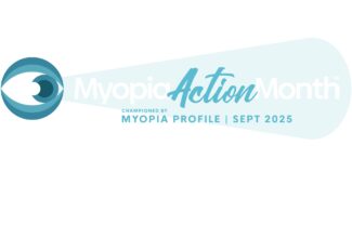 Logo du Mois d'Action Myopie - Organisé par Myopia Profile, septembre 2025