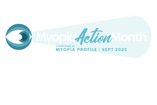 Myopia Action Month logo - Championed by Myopia Profile, September 2025