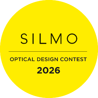 SILMO Optical Design Contest 2026 logo on yellow circle