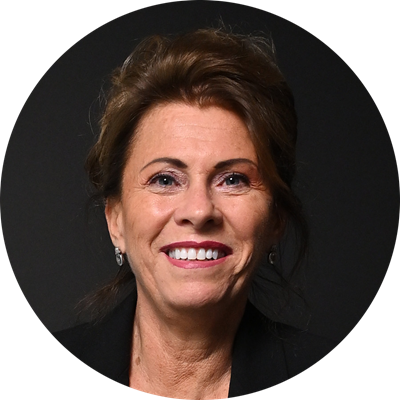 Portrait of Lorraine Berton, President of ANFAO and MIDO
