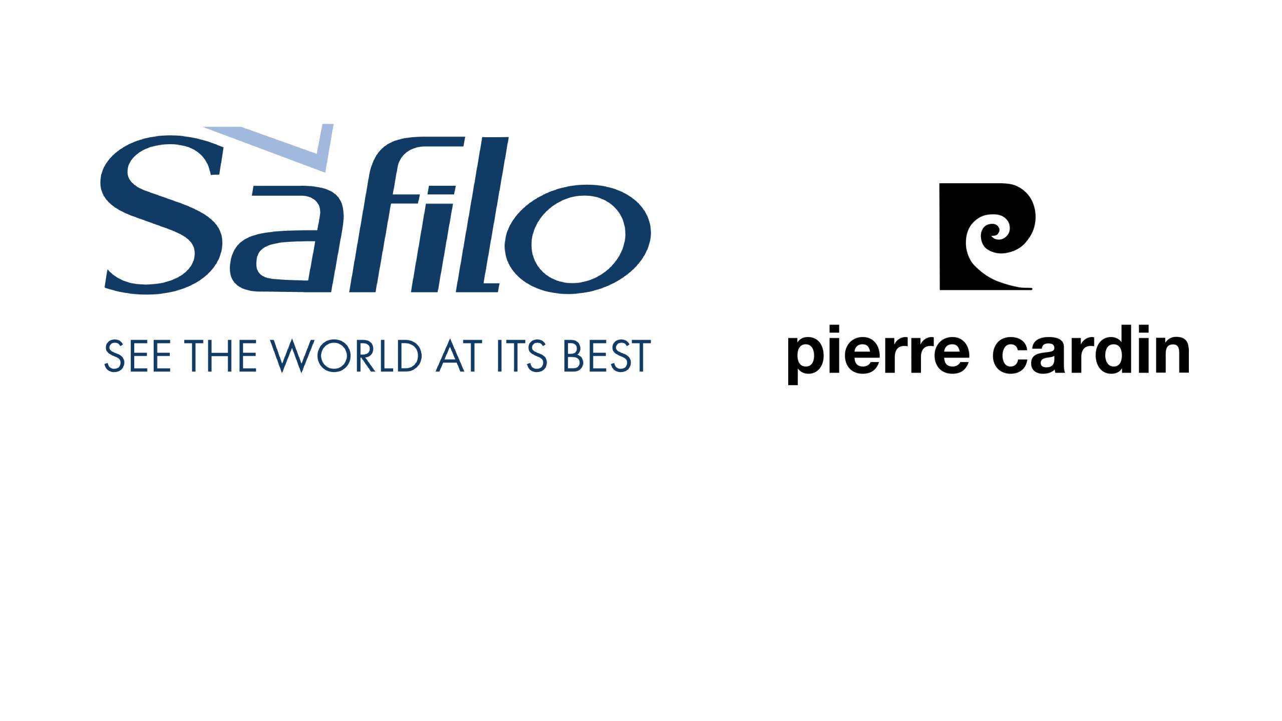 Logos of Salfilo and pierre cardin