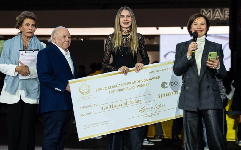 Tea Rocco, Sergio Cereda Eyewear Design Award 1st edition winner