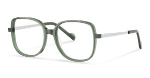 Flavour eyeglasses in translucent sage green