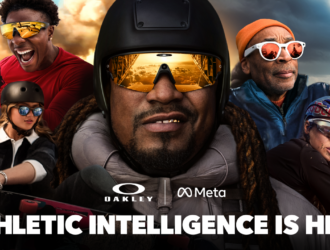 Oakley Meta Athletic Intelligence campaign featuring Marshawn Lynch, IShowSpeed, Spike Lee, and athletes
