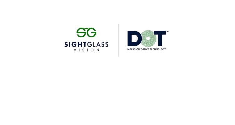 SightGlass Vision and DOT Diffusion Optics Technology logos