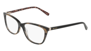 Lunettes œil-de-chat écaille avec branches fines