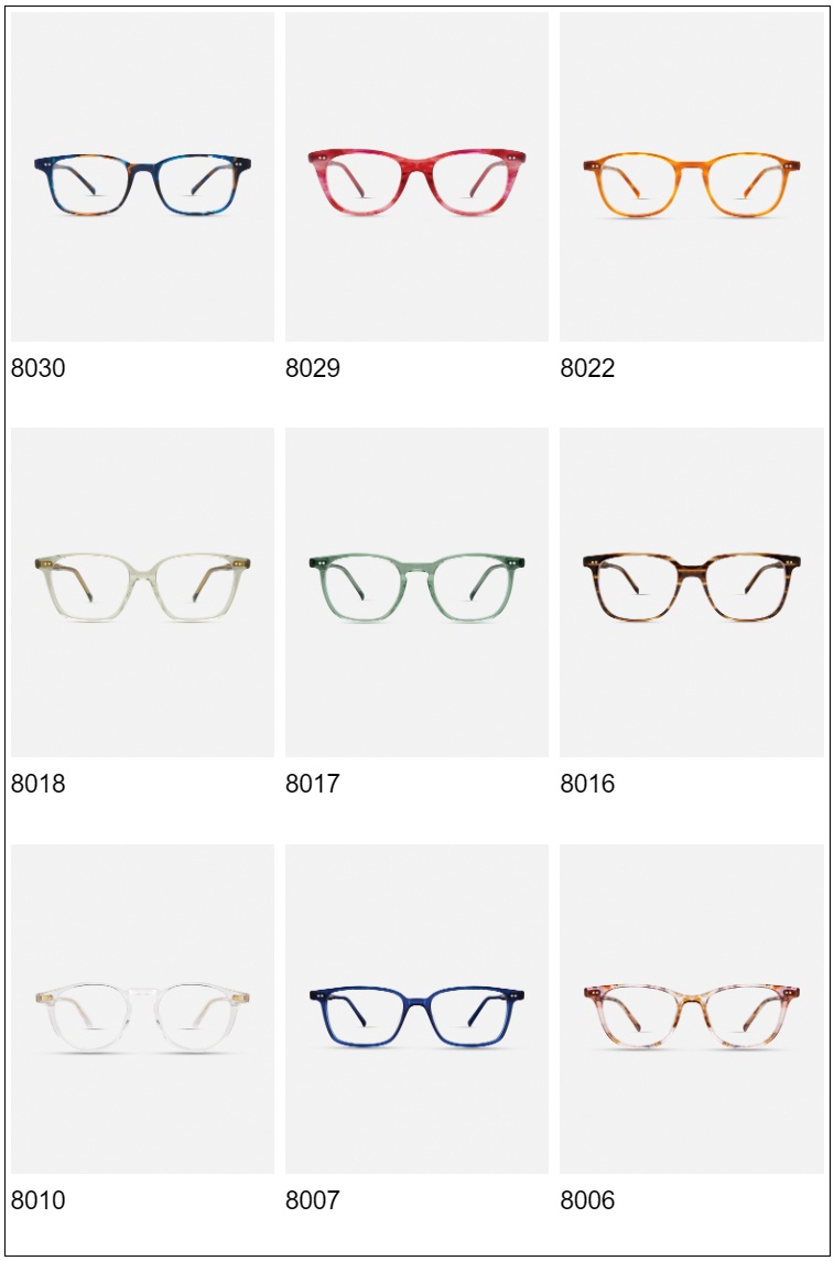 MODO Legacy Collection eyewear in premium acetate, featuring two round and square frame styles in tortoise and mint green on a clean white background.