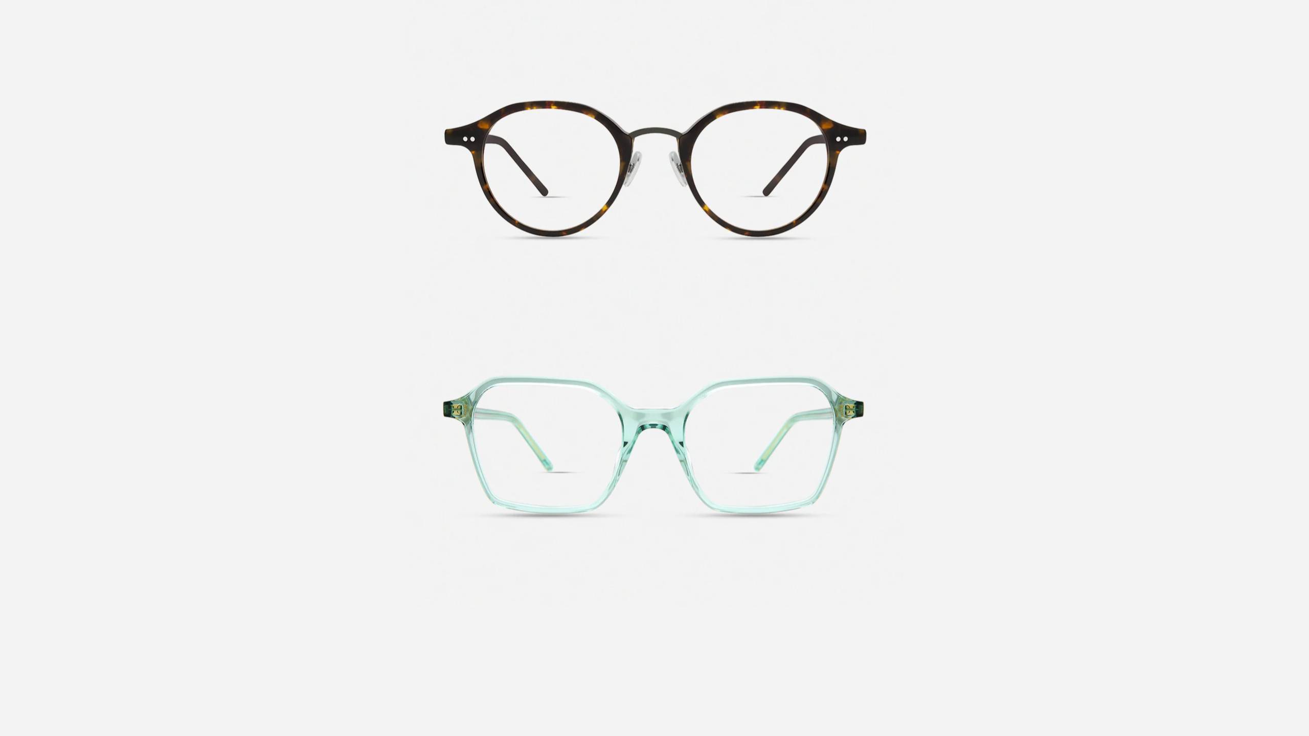 MODO Legacy Collection eyewear lineup showing multiple heritage-inspired acetate frames in blue, red, orange, clear, green, and tortoise colorways.