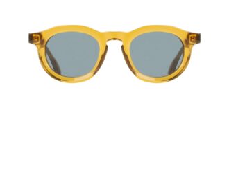 Paul Smith PS26602S Pedley sunglasses in Transparent Honey with blue-grey lenses, front view