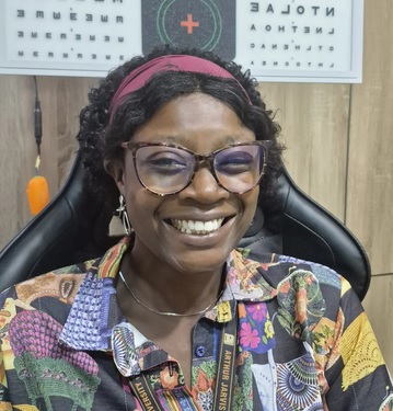 Photo of Eunice smiling