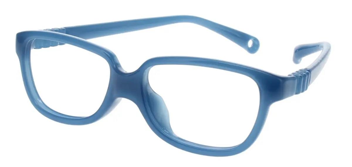 Monture Dilli Dalli Moondrop de couleur bleu pervenche, offrant un ajustement spécialisé pour le confort des enfants.