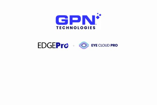 GPN Technologies logo with EDGEPro and Eye Cloud Pro integration graphics