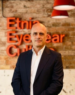 Photo of Massimo Vian, CEO of Etnia Eyewear Culture