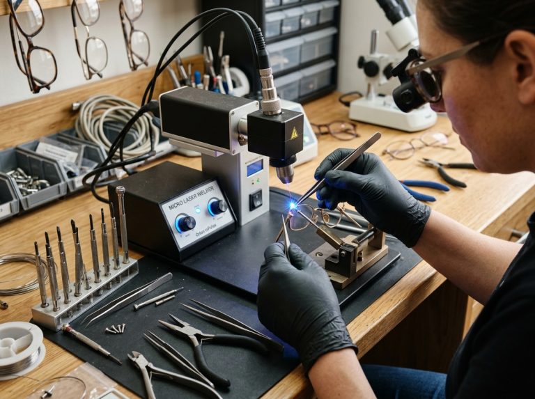 Custom Frame Repair & Precision Soldering Lab